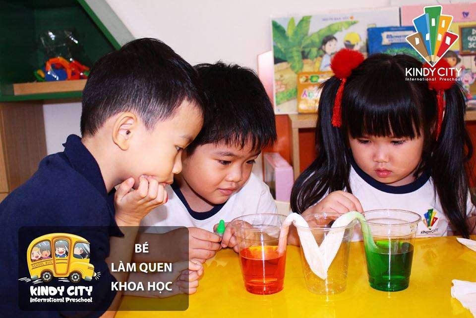 Thí nghiệm vui: Sự thấm hút nước của giấy.