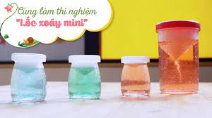 Dạy trẻ hoạt động khám phá với Thí nghiệm: Tạo lốc xoáy mini
