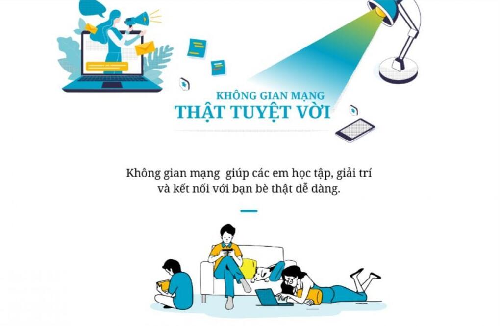Bảo vệ trẻ trên không gian mạng
