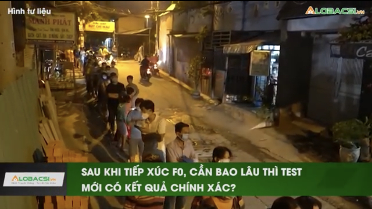 Sau khi tiếp xúc F0, cần bao lâu thì test mới có kết quả chính xác?