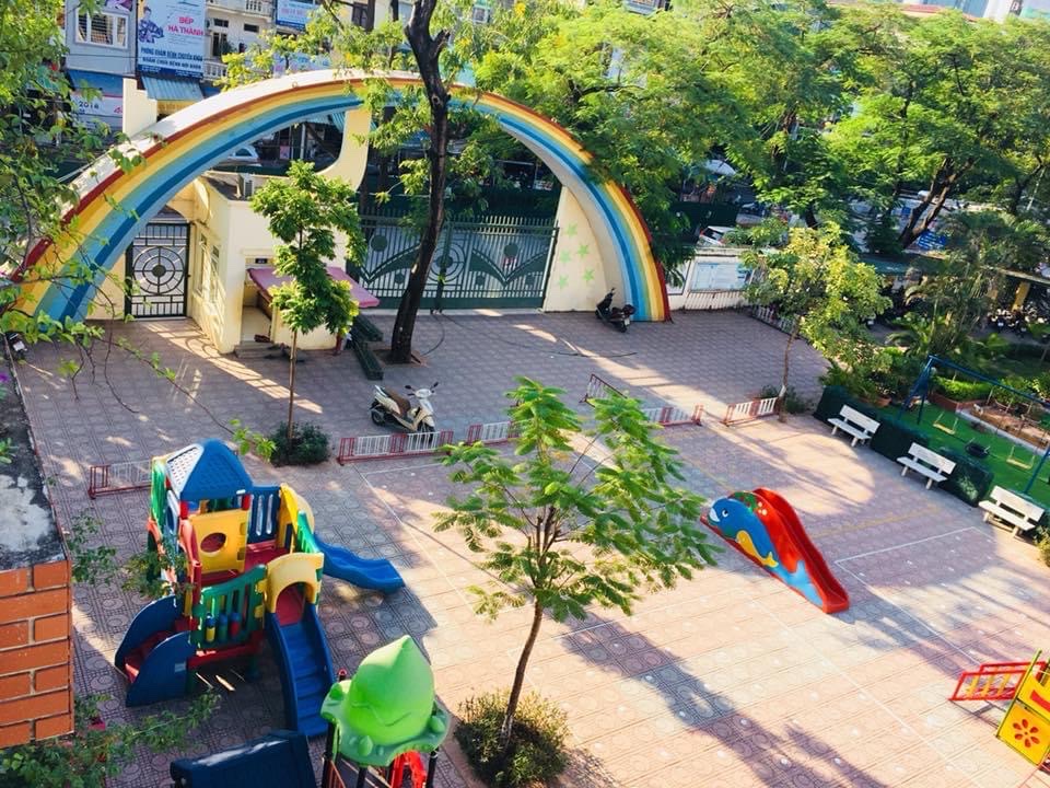 Khuôn viên trường MN Thành Công