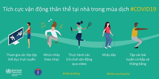 Tập thể dục tại nhà khi cách ly