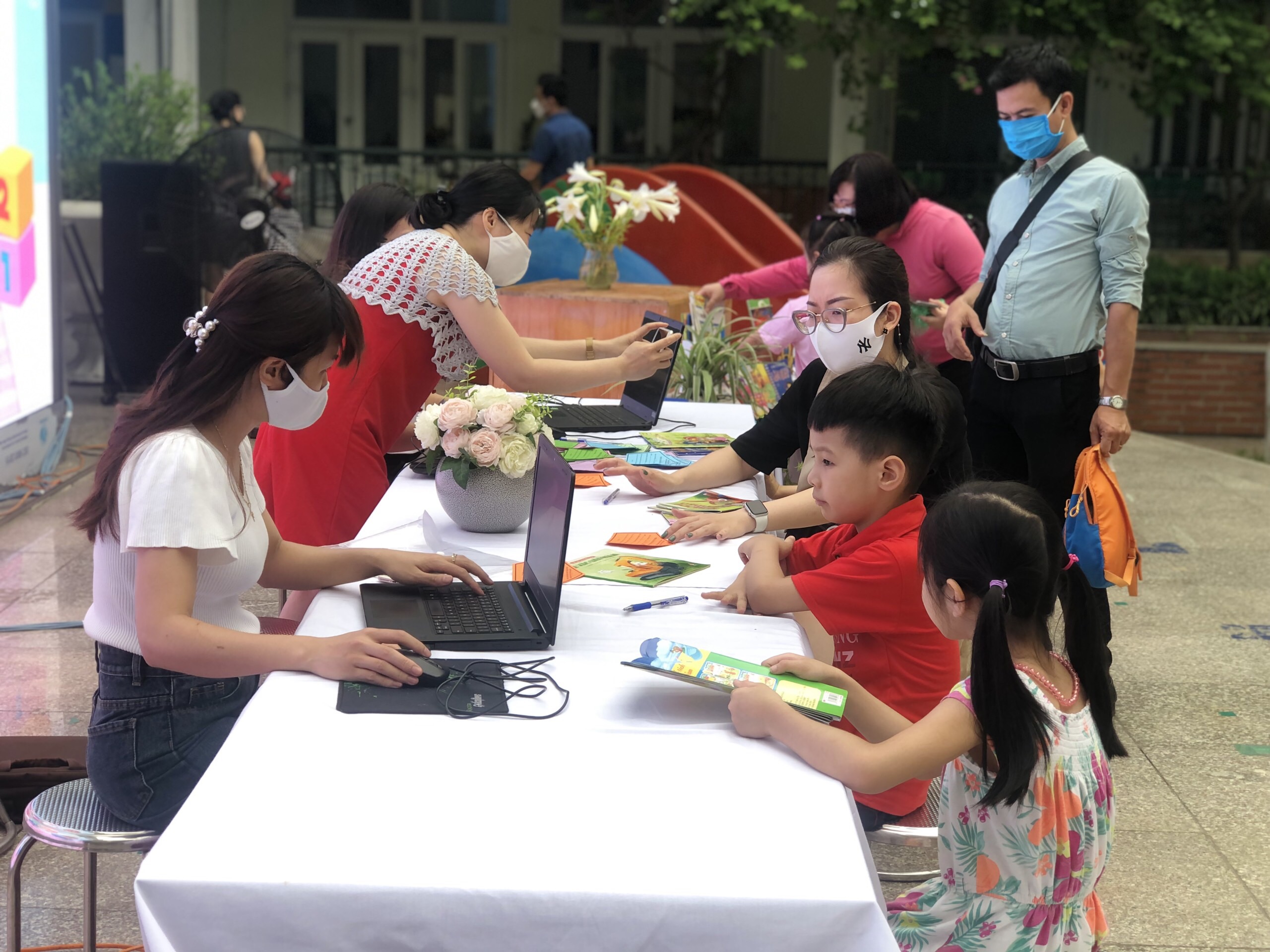 Trường Mầm non Thành Công hưởng ứng Hưởng ứng “Ngày sách và Văn hóa đọc Việt Nam”lnăm 2022