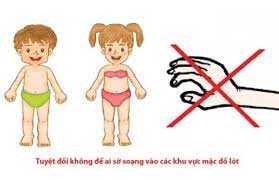 Hướng dẫn trẻ mầm non 3 quy tắc phòng tránh nguy cơ bị xâm hại tình dục
