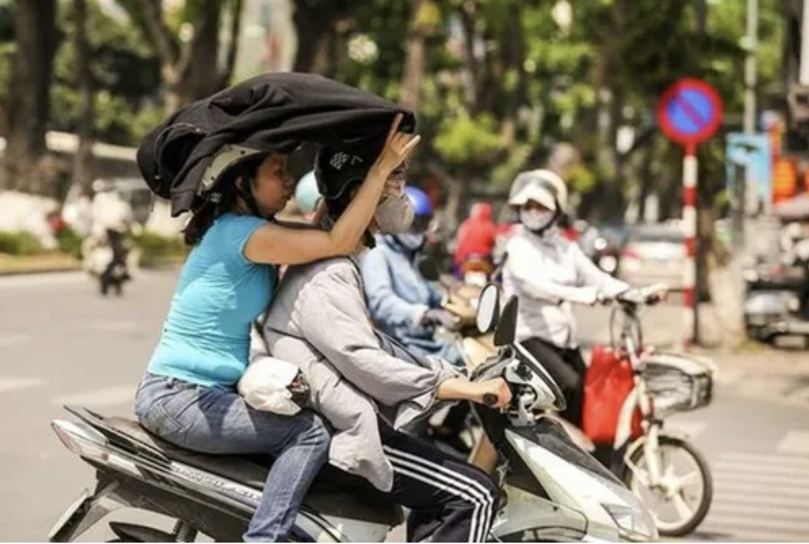 Nắng nóng kéo dài đến giữa tuần ở miền Bắc