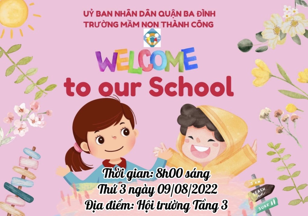 Trường mầm non Thành Công  tưng bừng tổ chức “Lễ khai giảng năm học 2022-2023”