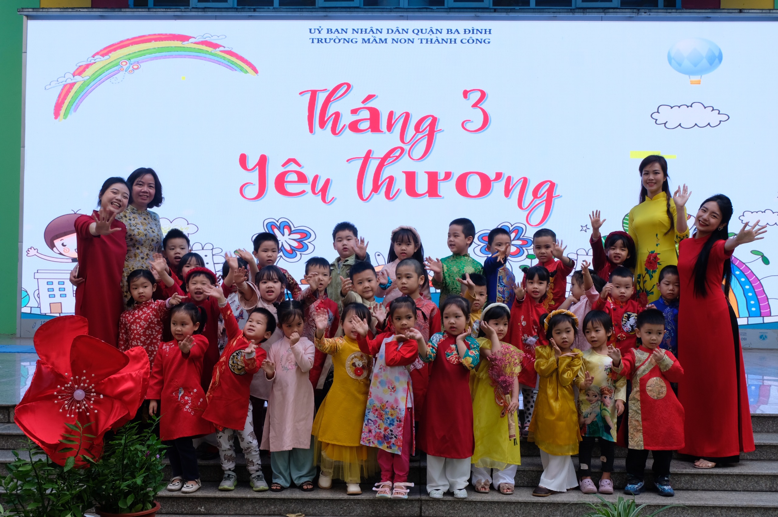 Hội chợ quê vui vẻ của các bé lớp B5