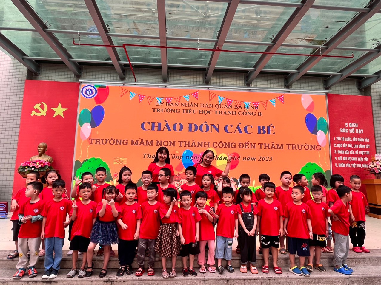 Một ngày làm học sinh lớp 1 của lớp A4