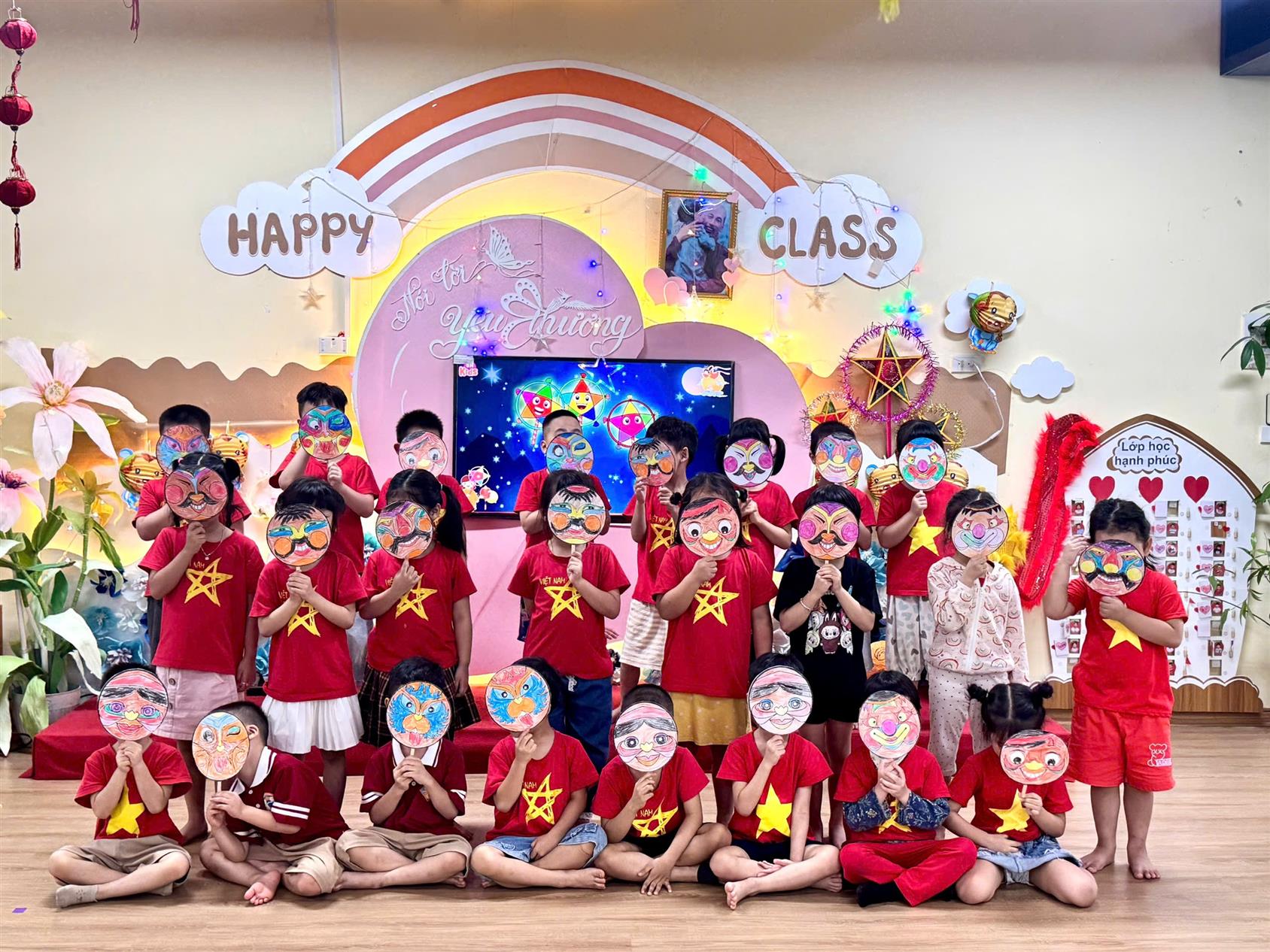 Team A4 - Vui trung thu những chiếc mặt nạ ngộ nghĩnh