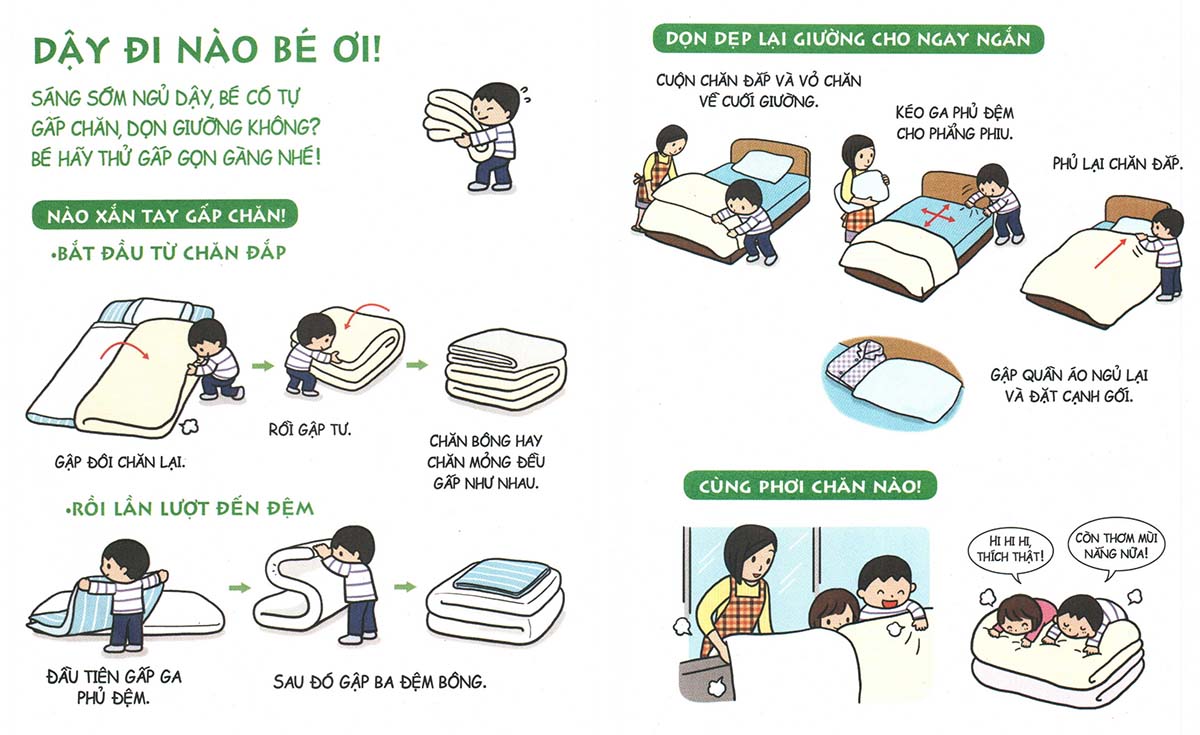 Giáo dục kỹ năng tự chăm sóc bản thân cho trẻ mầm non