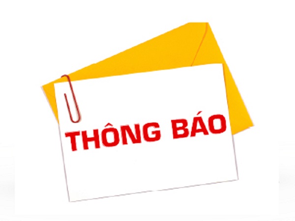 Thông báo nghỉ sơ kết học kỳ I năm học 2024-2025