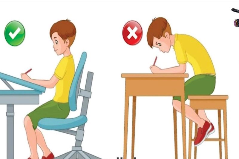 Tư thế ngồi học đúng cho trẻ và những điều cha mẹ cần biết