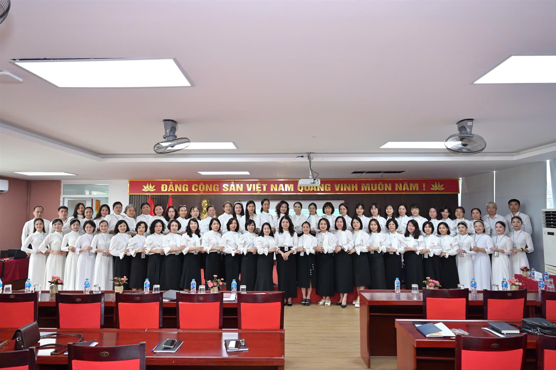 Trường mầm non Thành Công tổ chức Hội Nghị Cán bộ, công chức viên chức và người lao động