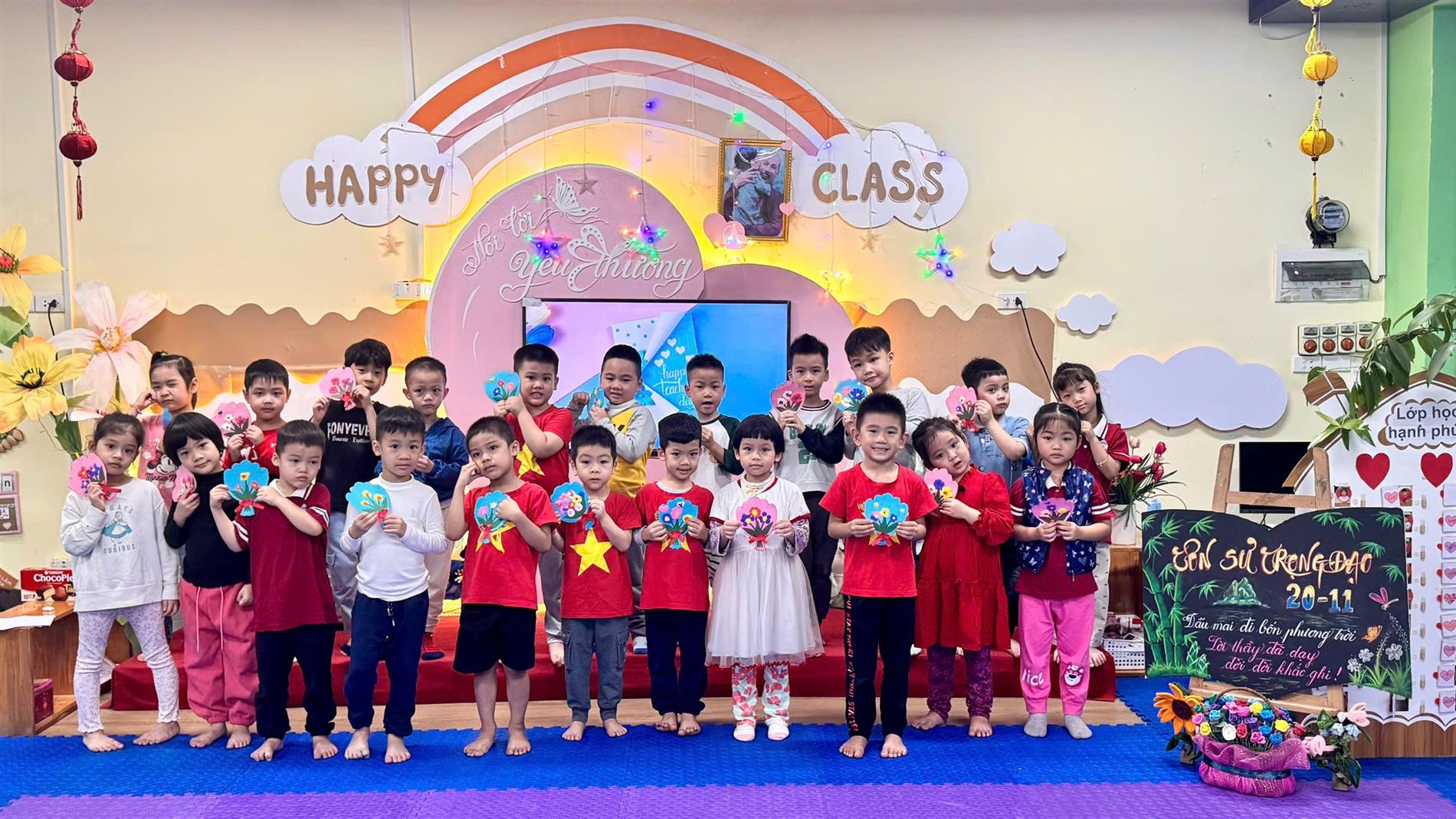 Tuần Lễ 20/11 “Làm bó hoa tặng cô”