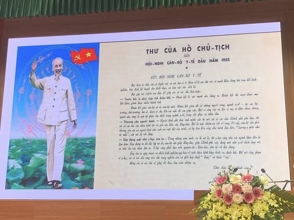 Thư Bác Hồ viết gửi tặng Cán bộ và Nhân viên Y tế nhân ngày thầy thuốc Việt Nam 27/2