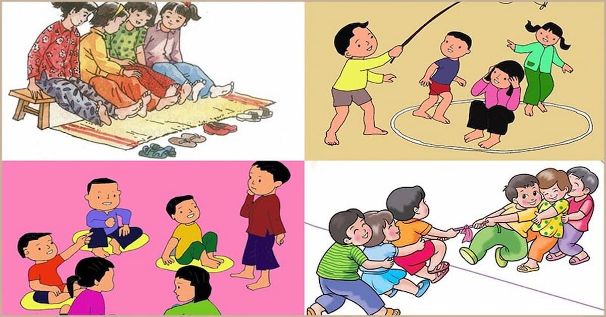 Một số trò chơi dân gian vui nhộn cho trẻ
