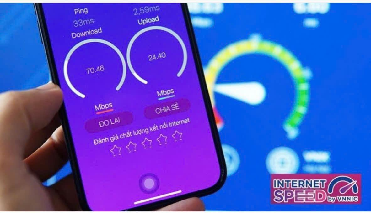 I-Speed: Ứng dụng đo lường, đánh giá chất lượng dịch vụ truy nhập Internet băng rộng di động 4G