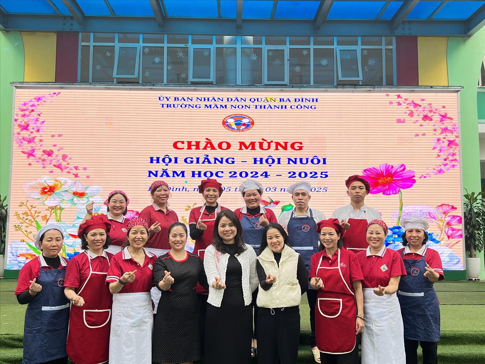 Hội thi Nhân viên nuôi dưỡng giỏi cấp trường năm học 2024-2025