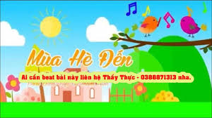 Bài hát “Mùa Hè Đến”