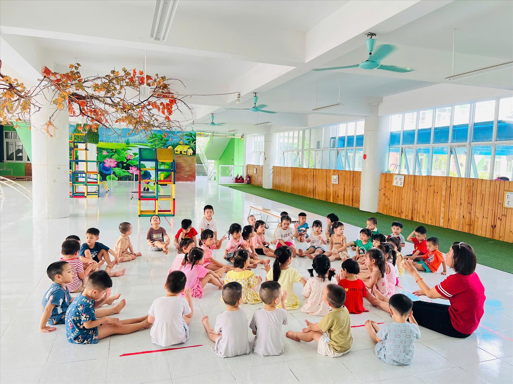 🌼"Một ngày đi học thật vui!" của các bé lớp Mẫu giáo bé C2 và C3🌼