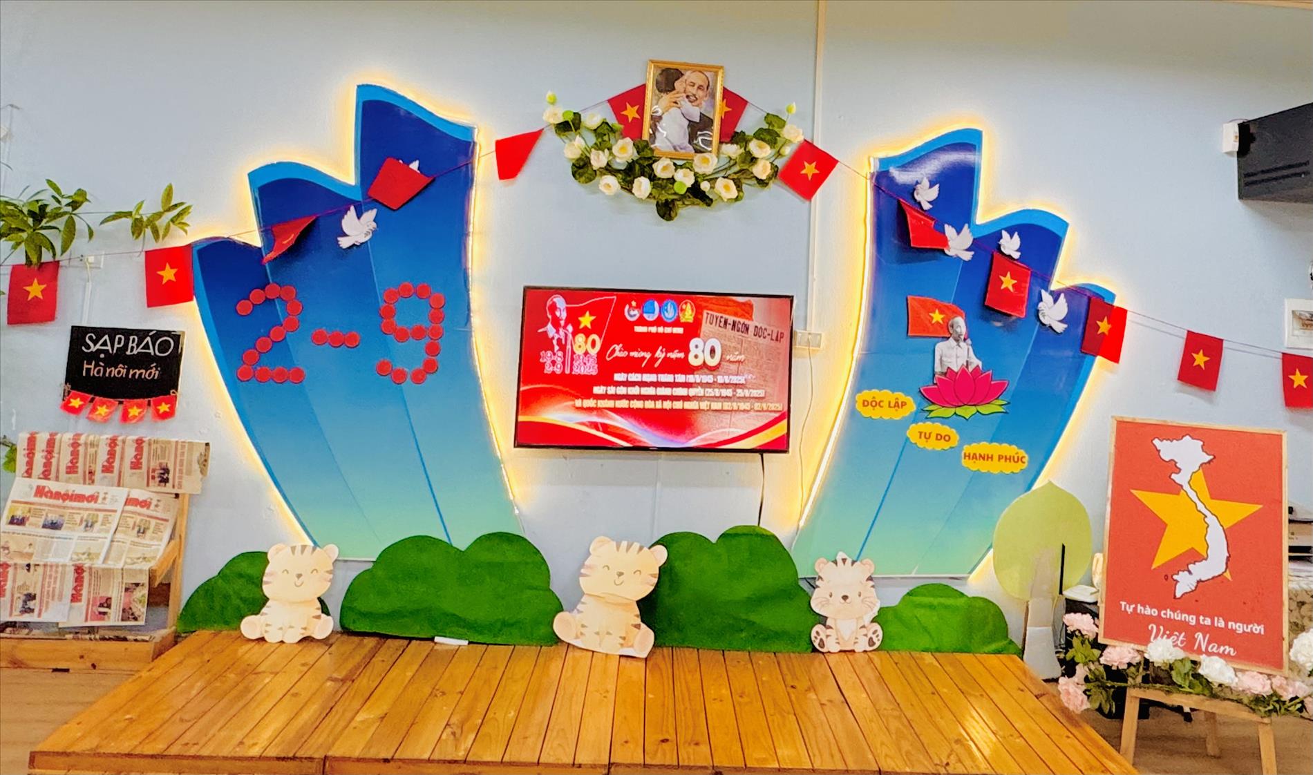 🇻🇳 A1 rực rỡ sắc màu Tổ quốc chuẩn bị chào mừng đại lễ lớn của dân tộc 🇻🇳
