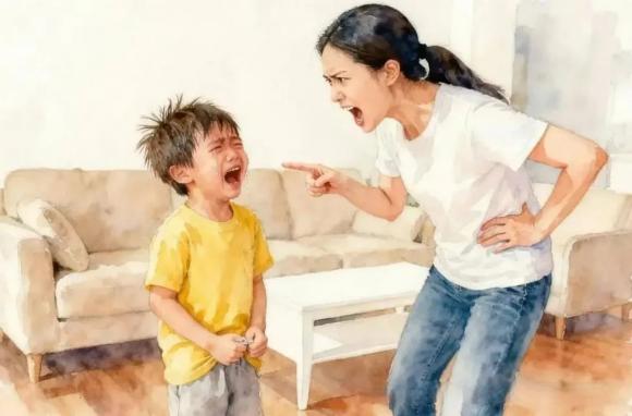 quát mắng con, tác hại khi quát mắng con