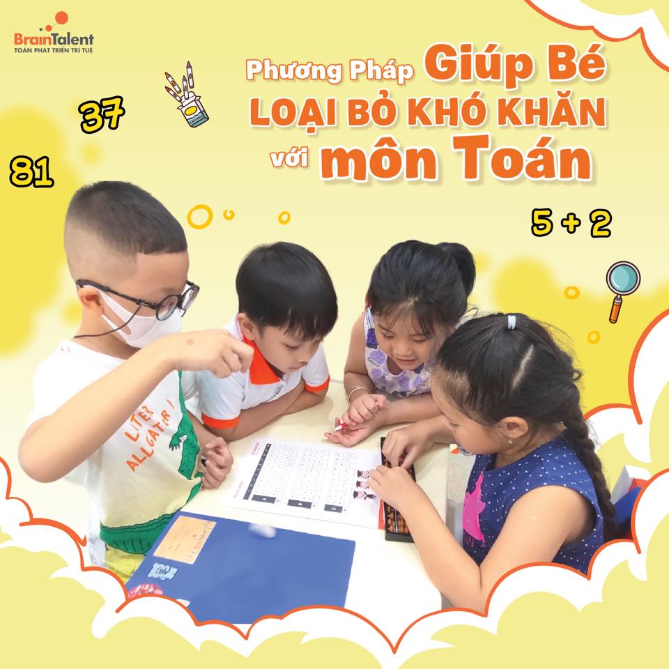 Toán tư duy giúp bé phát triển toàn diện trí não, loại bỏ khó khăn với môn Toán