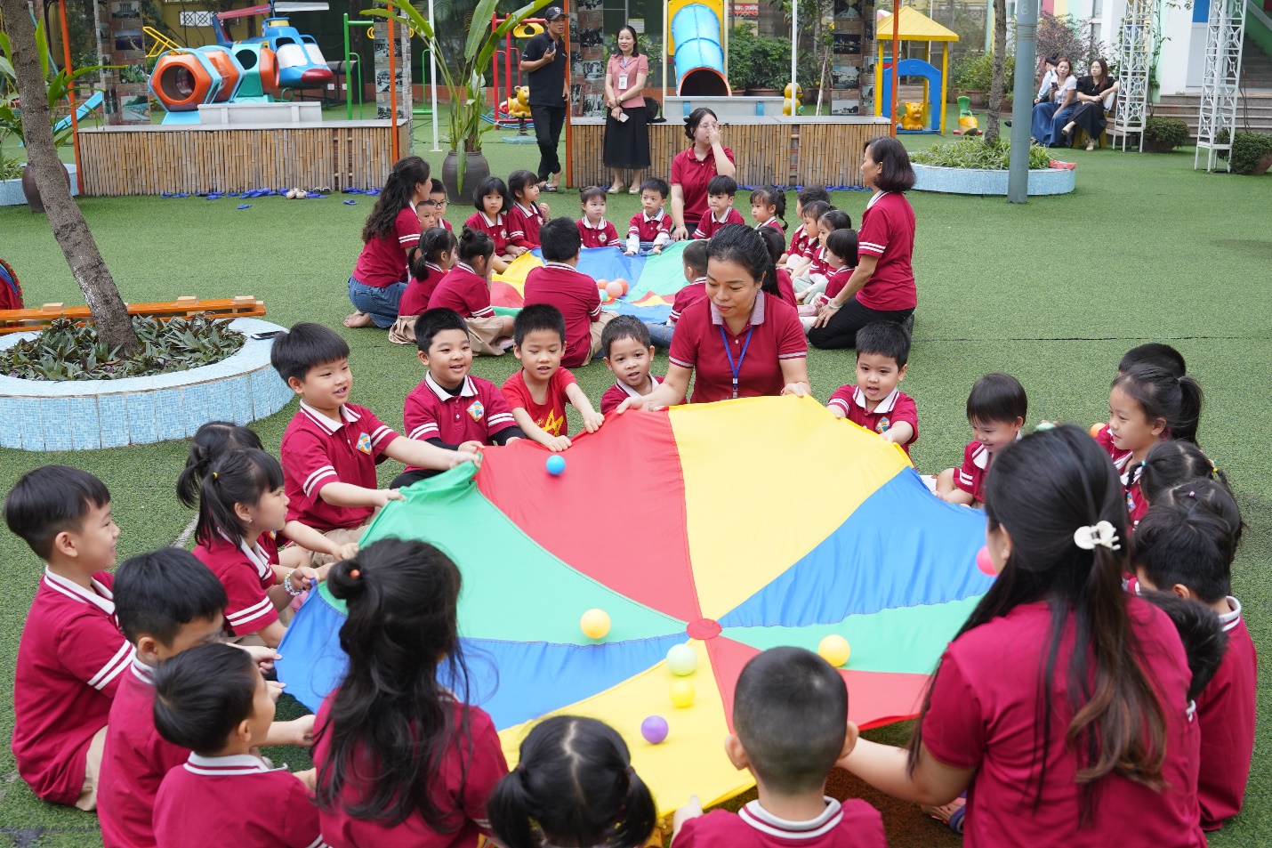 A group of children playing a game

AI-generated content may be incorrect.