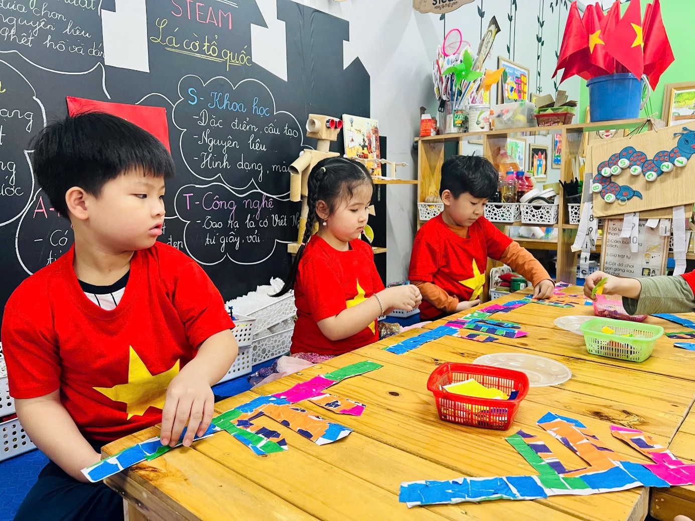 A group of kids sitting at a table

AI-generated content may be incorrect.