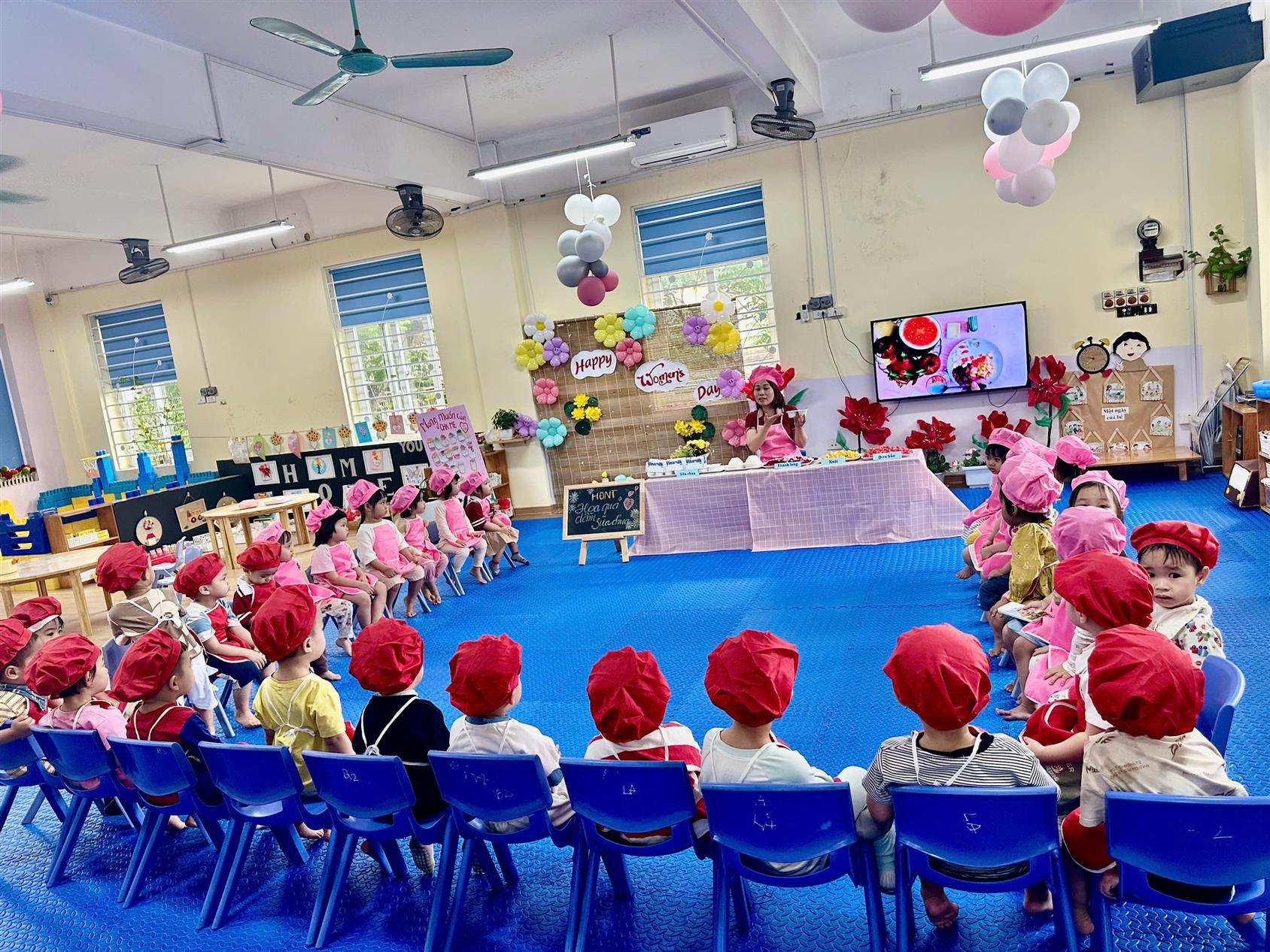 Hoạt động : Hoa quả dầm sữa chua